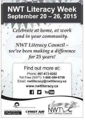 NWT Literacy Week is for everyone!