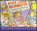 Five Little Monkeys Jumping on the Bed book cover