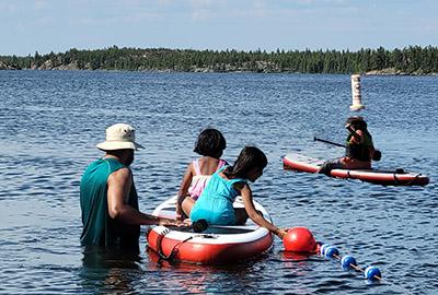 Omar Paddling