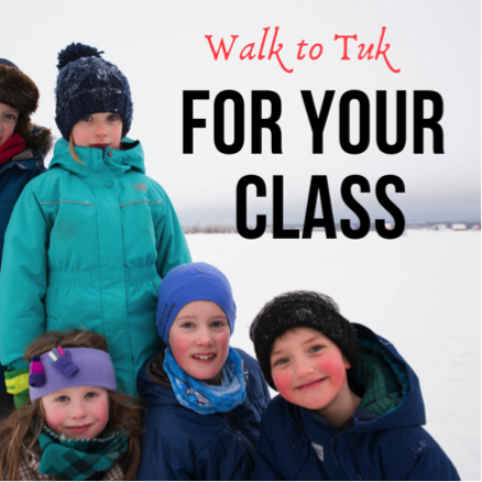 You can still register to Walk to Tuk