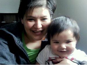 Technology and elders help mother teach Gwich’in to her son