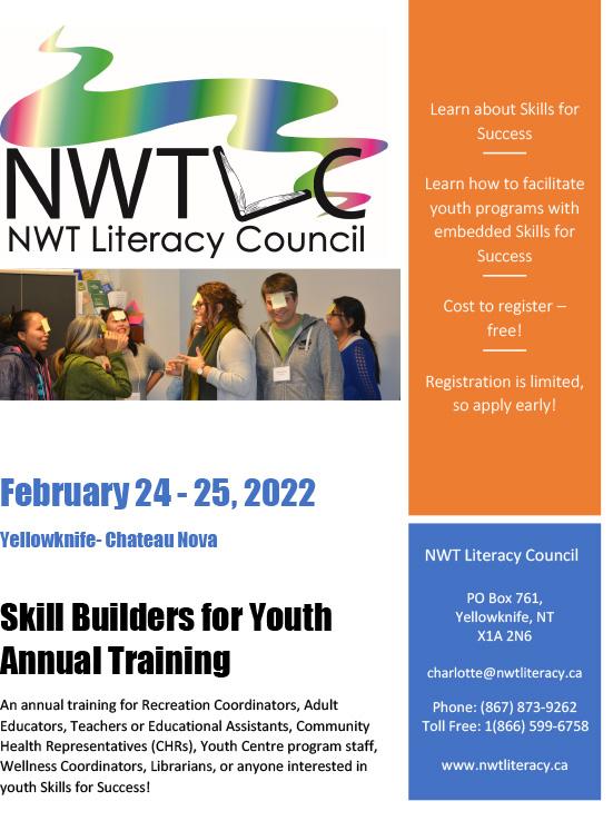 Skill Builders for Youth  Annual Training (February 24 - 25, 2022)