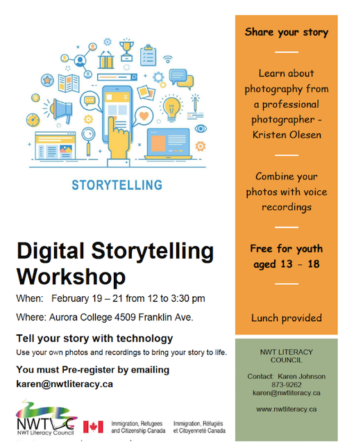 Digital Storytelling Workshop, February 19-21
