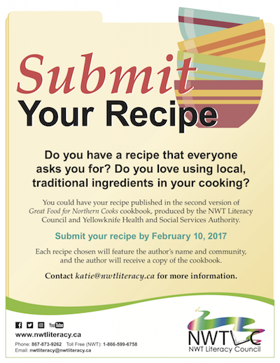 We Want Your Favourite Recipes For a New Cookbook