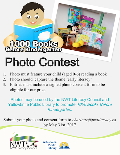 1000 Books Before Kindergarten Photo Contest
